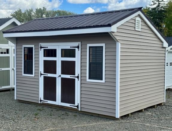 10 x 14 Cottage Style Shed  - Vinyl Siding available in Binghamton