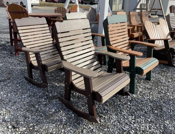 Poly Contoured Chair/Poly Contoured Rocker from Pine Creek Structures in Harrisburg, PA