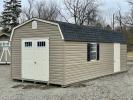 12 x 24 Vinyl Dutch Barn w/ Shelves & Loft