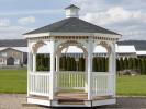 10x10 Vinyl Gazebo from Pine Creek Structures of Berrysburg