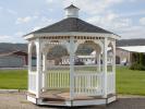 10x10 Vinyl Gazebo from Pine Creek Structures of Berrysburg